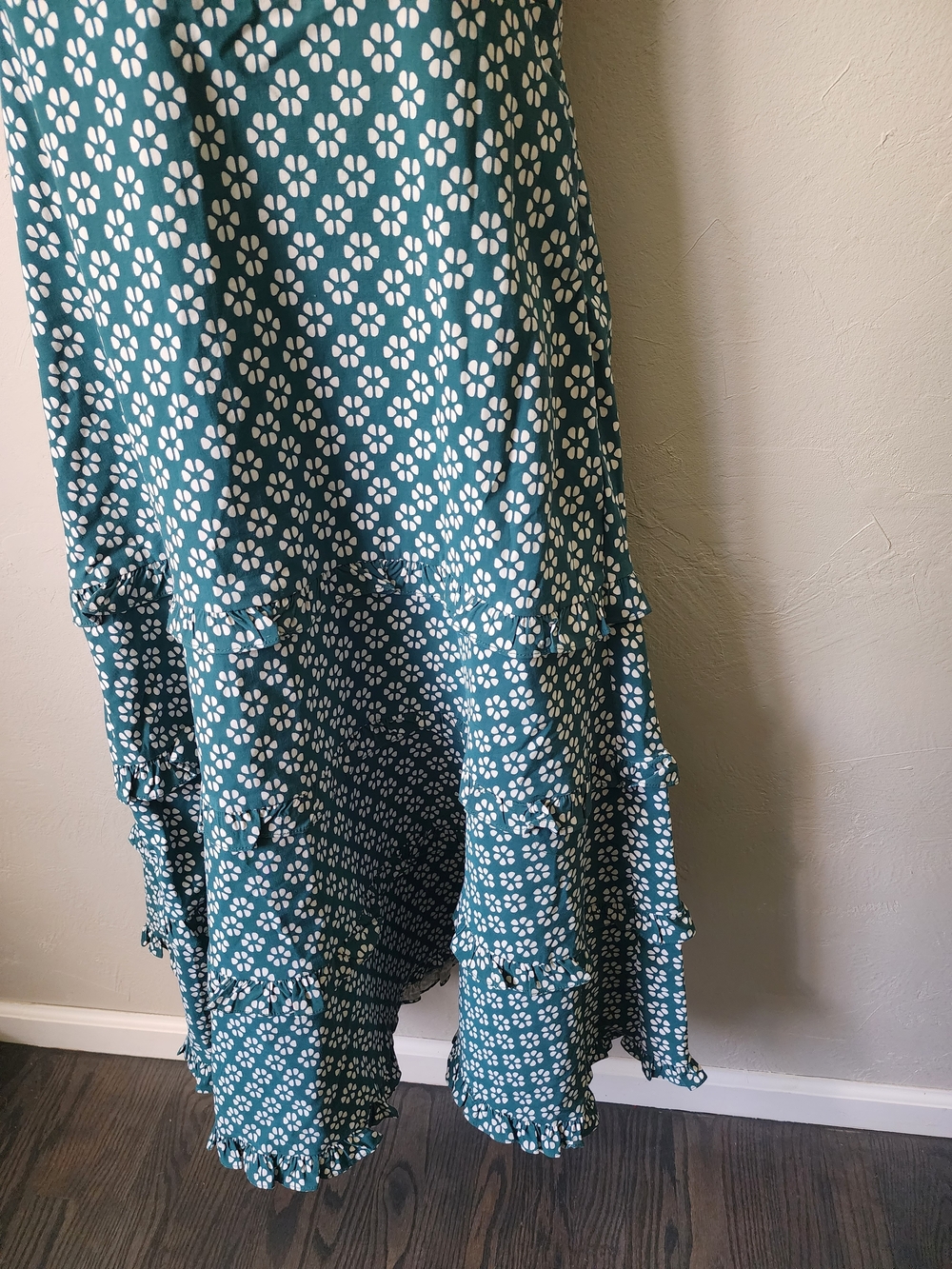 Anthropologie Blythe Square-Neck Tiered Dress Size Small NWT - Picture 6 of 9